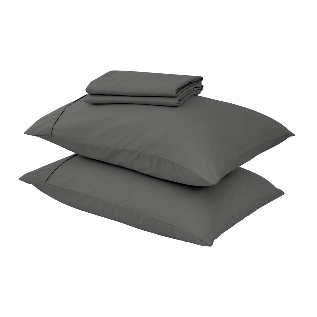 4 Piece Solid Microfiber Sheet - Amara Collection Great Bay Home