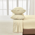 4 Piece Solid Microfiber Sheet - Amara Collection Great Bay Home