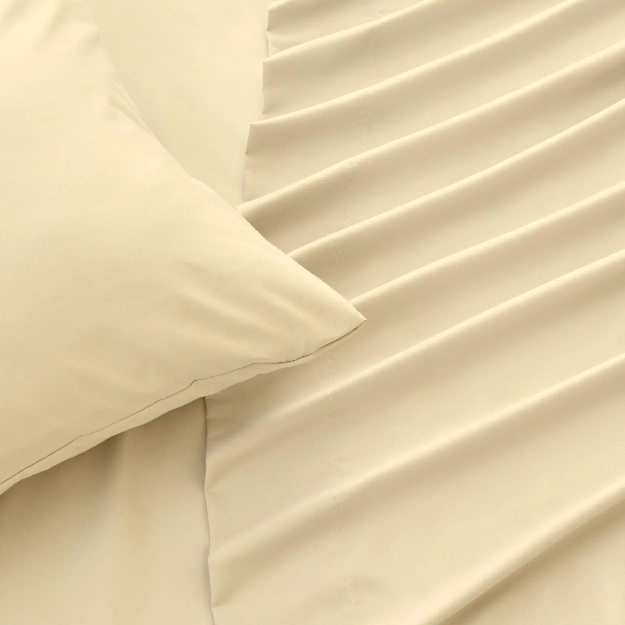 4 Piece Solid Microfiber Sheet - Amara Collection Great Bay Home
