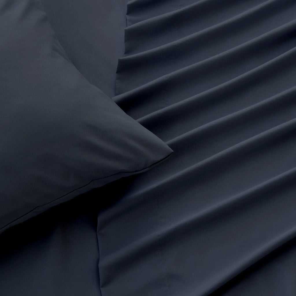 4 Piece Solid Microfiber Sheet - Amara Collection Great Bay Home