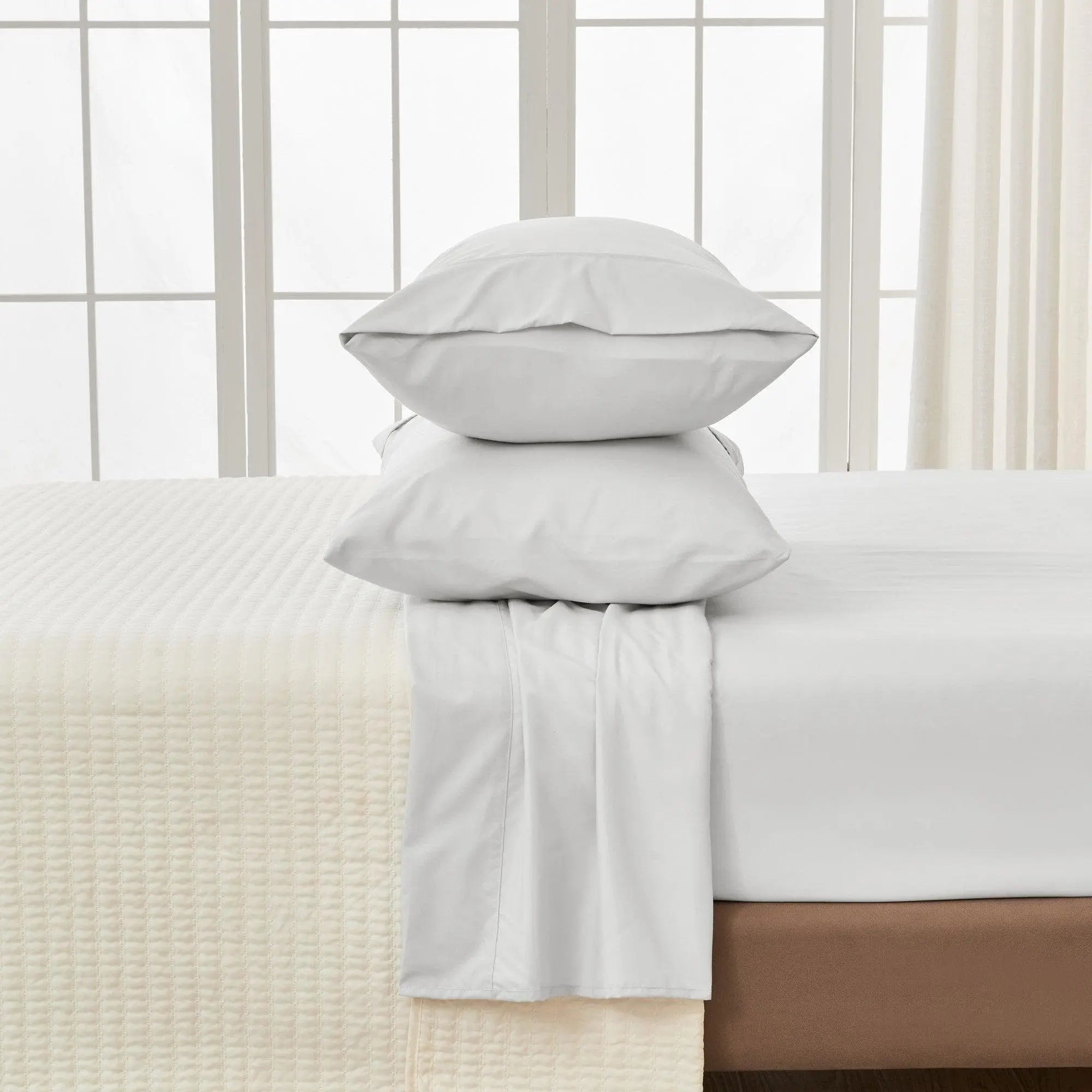 4 Piece Solid Microfiber Sheet - Amara Collection Great Bay Home