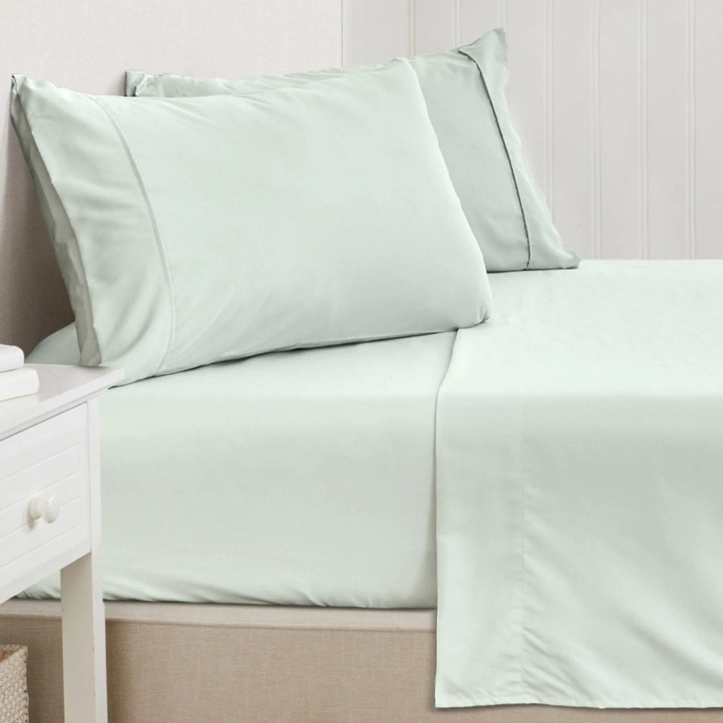 4 Piece Solid Microfiber Sheet - Amara Collection Great Bay Home
