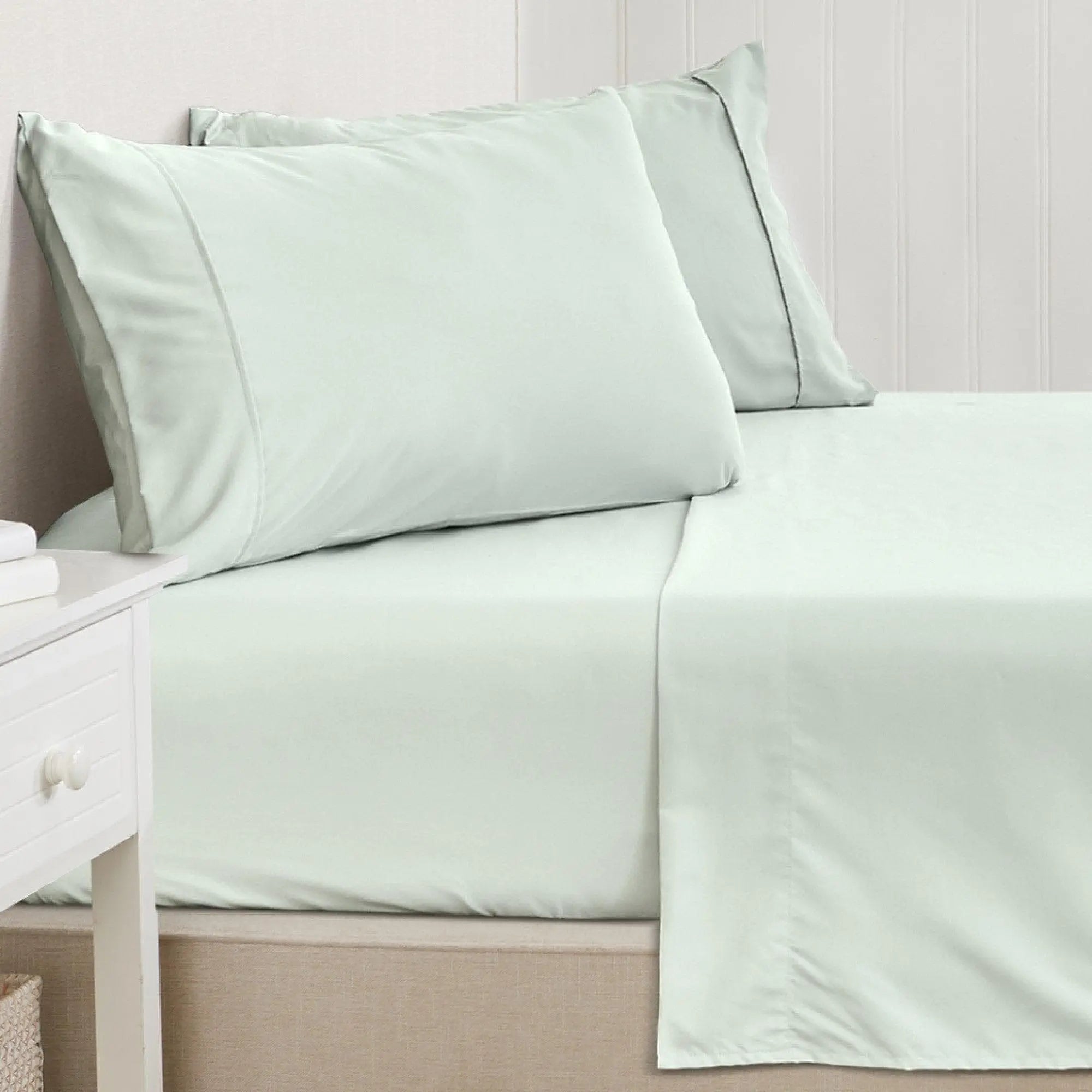 4 Piece Solid Microfiber Sheet - Amara Collection Great Bay Home