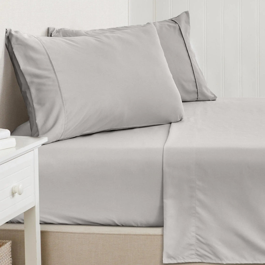 4 Piece Solid Microfiber Sheet - Amara Collection Great Bay Home