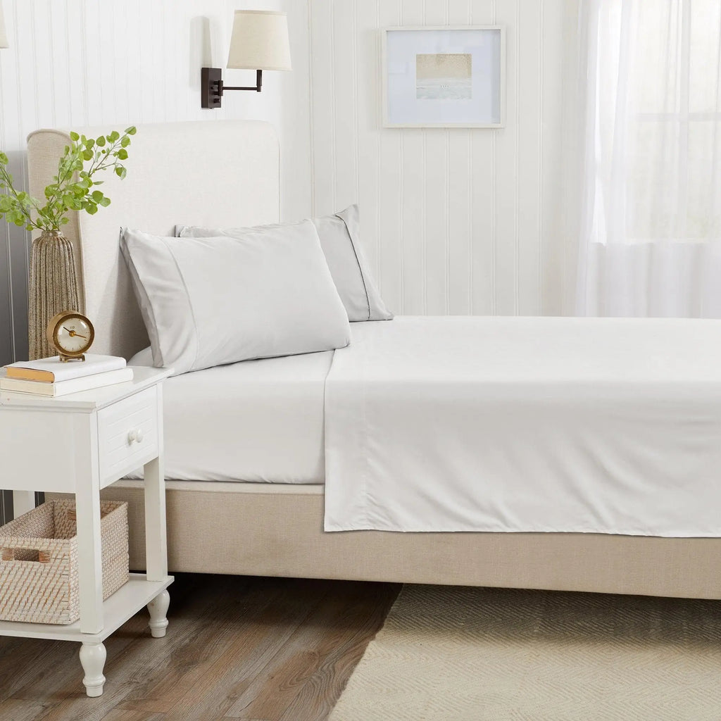 4 Piece Solid Microfiber Sheet - Amara Collection Great Bay Home