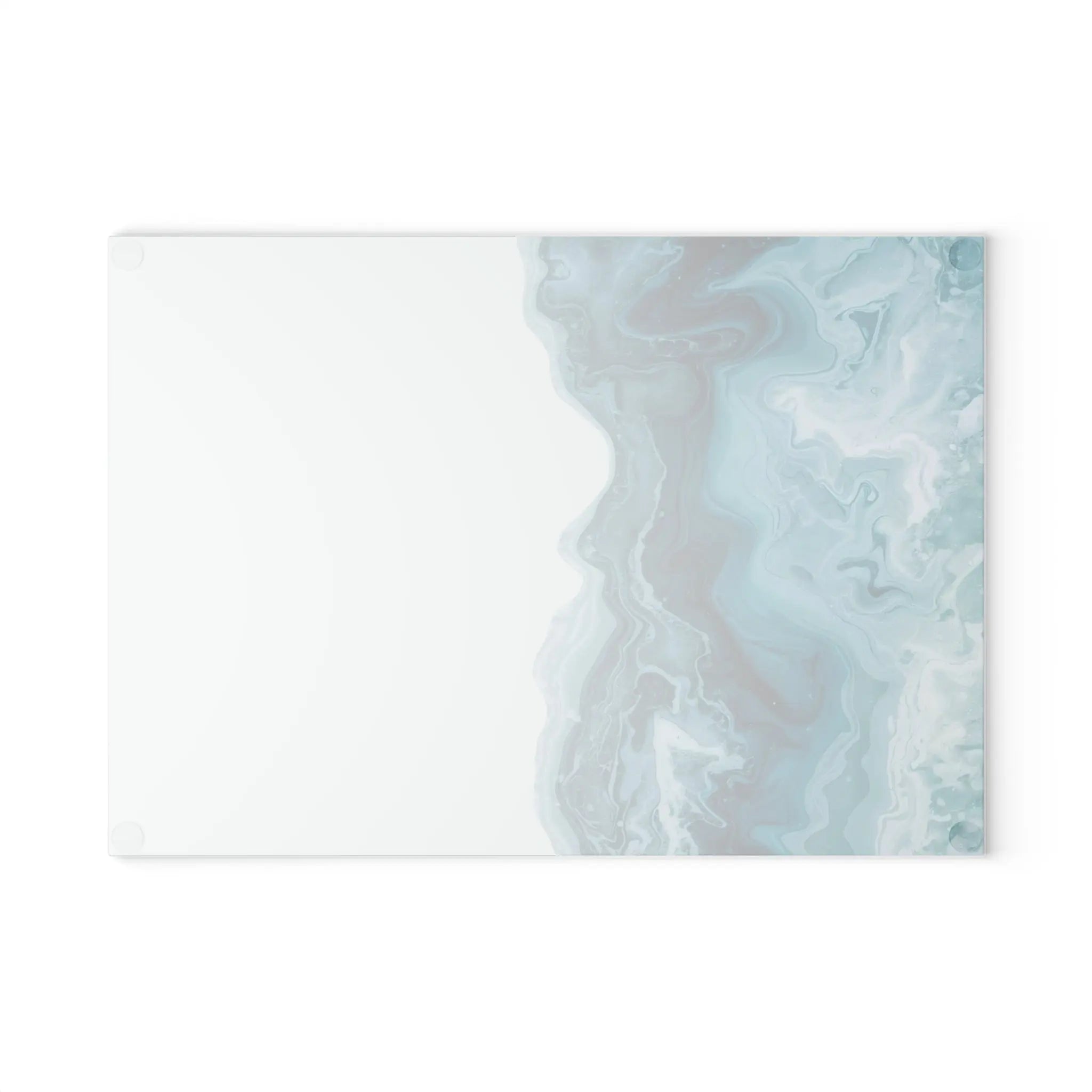 Abstract Wave Glass Cutting Board Printify