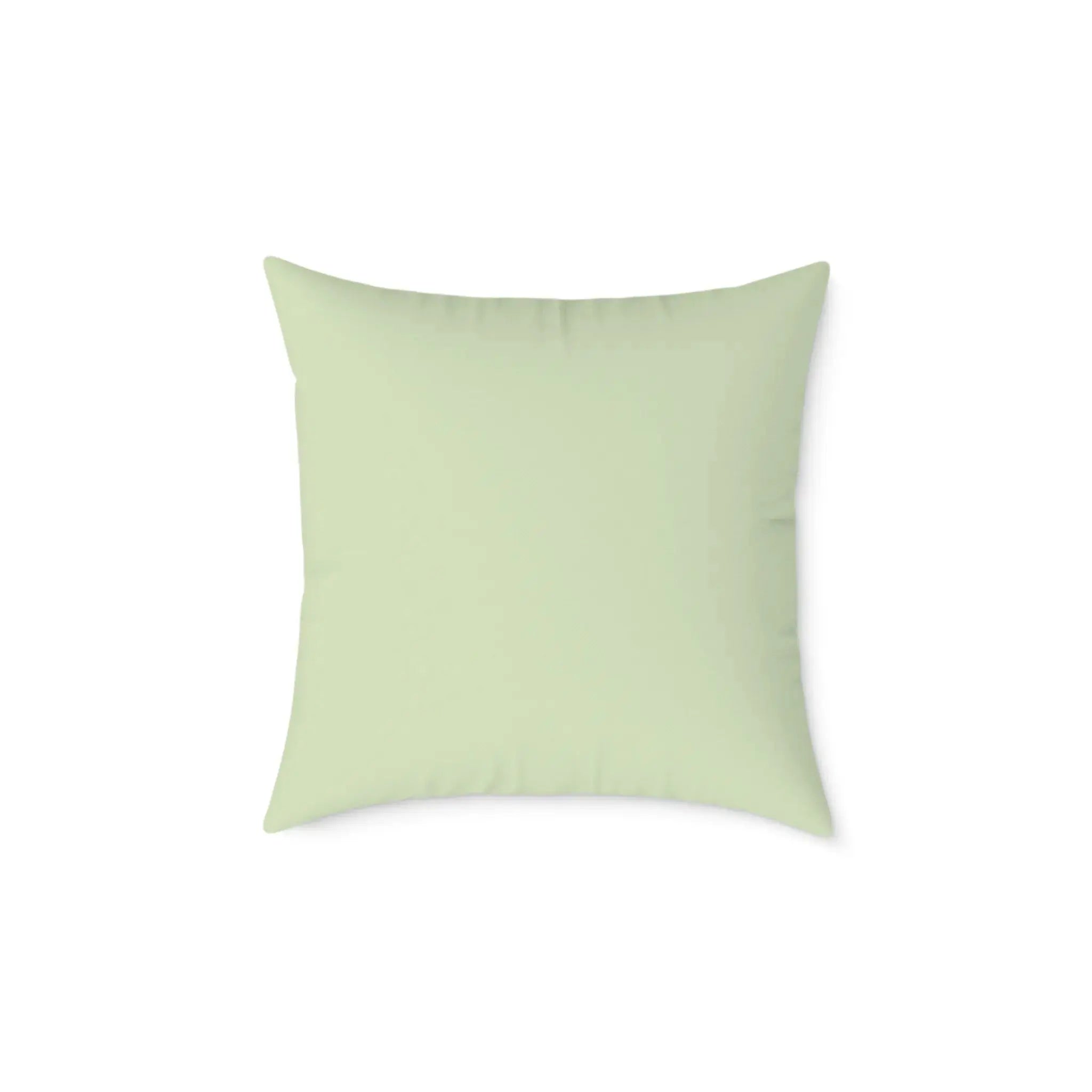 Tropical accent pillow with vivid leaves and a clean square shape.