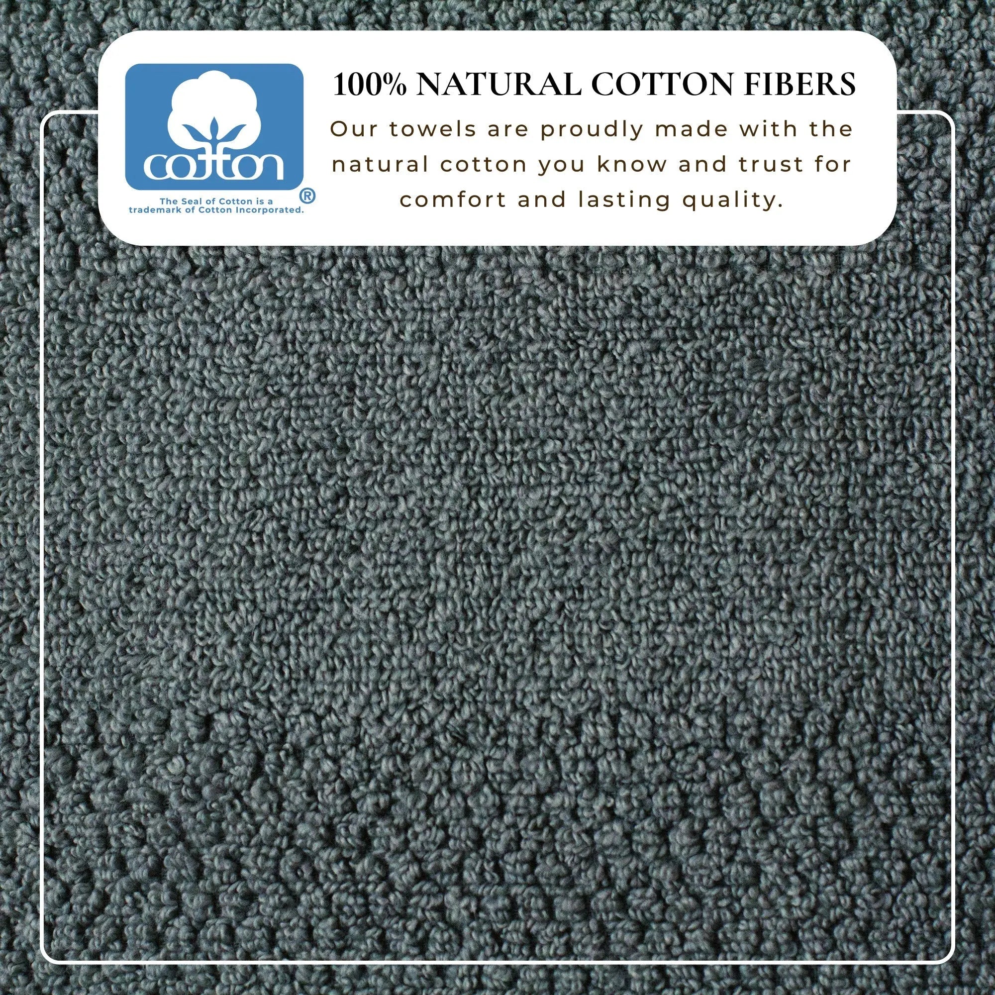 Bath towel set Marbella Collection by Great Bay Home, 100% cotton woven texture in dark gray