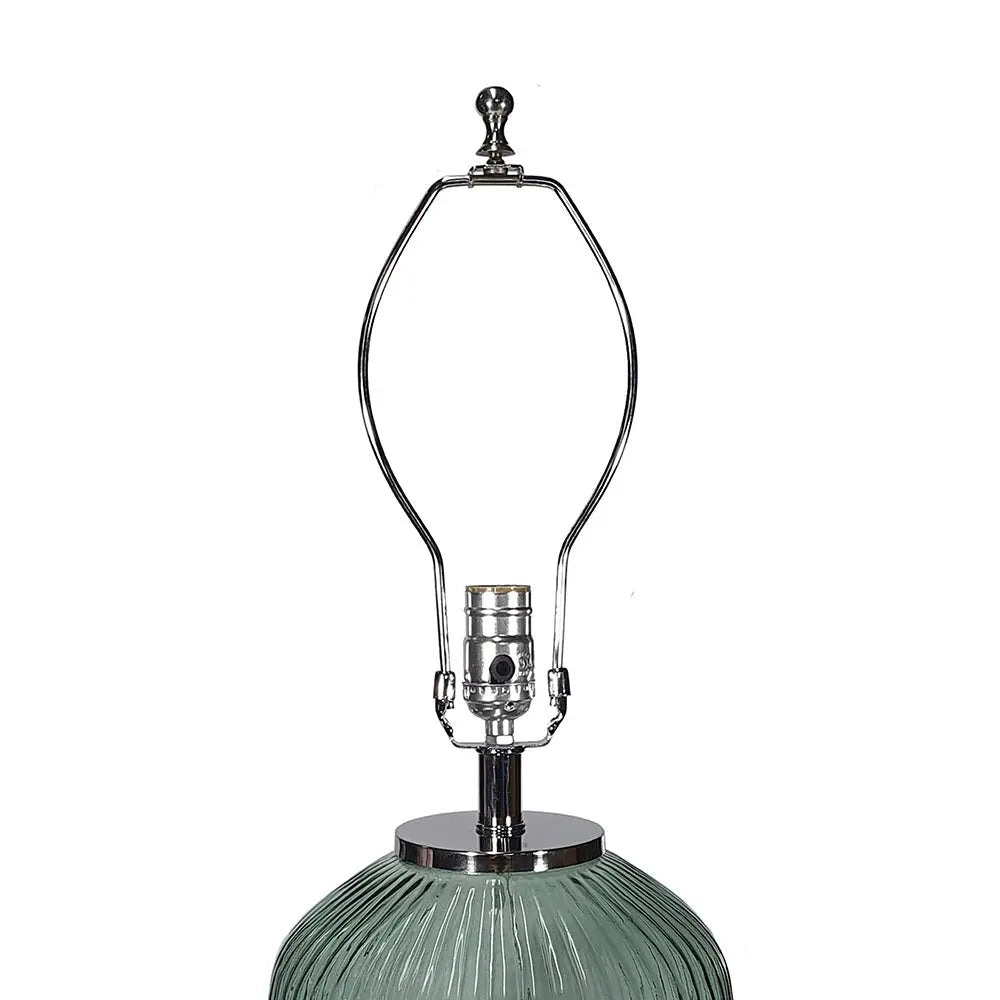 Handcrafted Art Glass Table Lamp HouseOfZazla