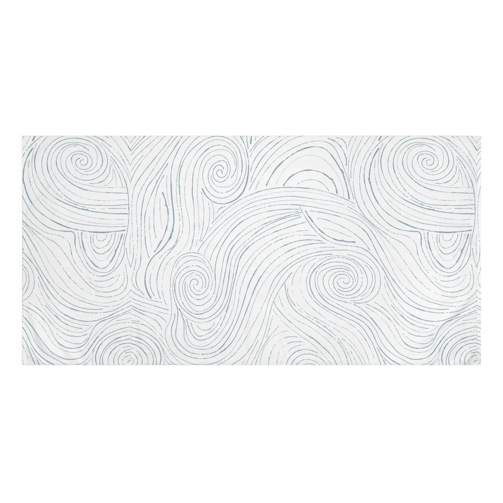 Abstract Coastal Bath towel Printify