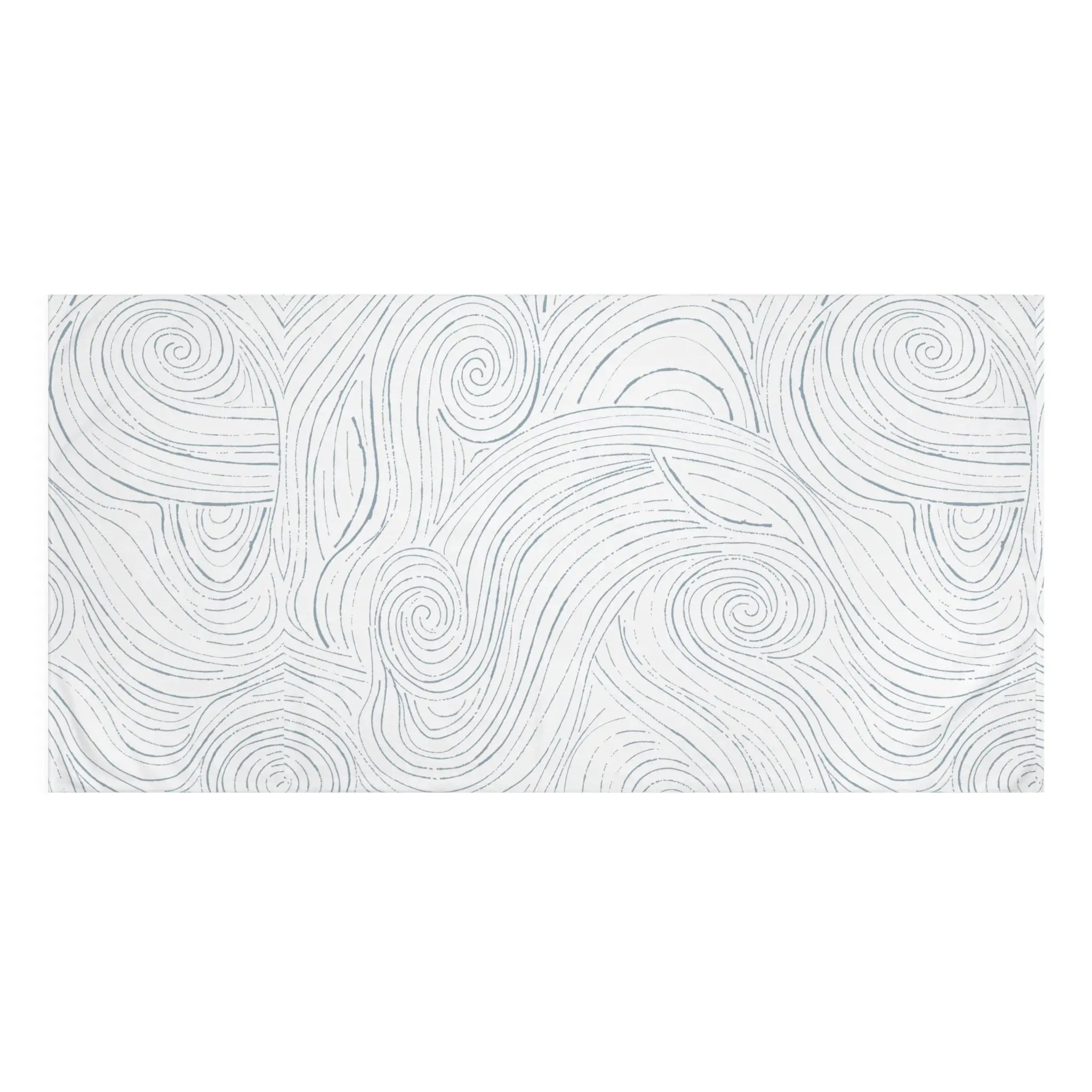 Abstract Coastal Bath towel Printify