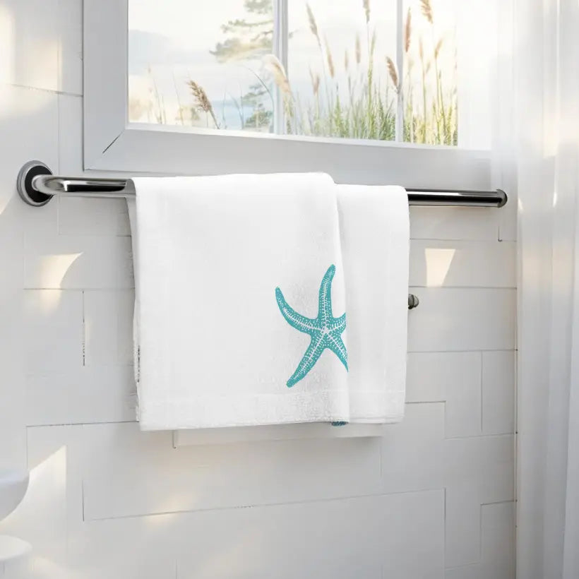 Starfish Face Towel Printify
