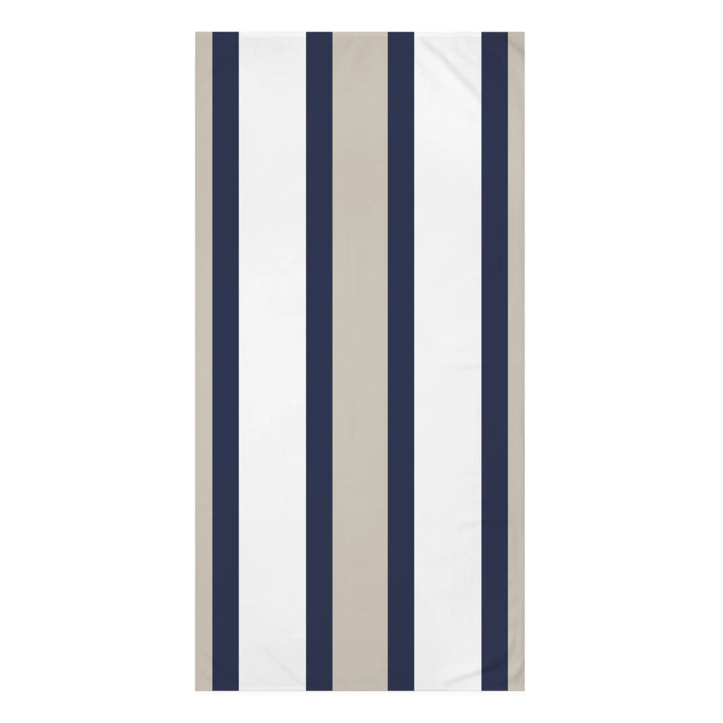 Harborline Cotton Bath Towel Printify