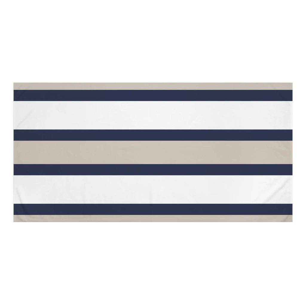Harborline Cotton Bath Towel Printify