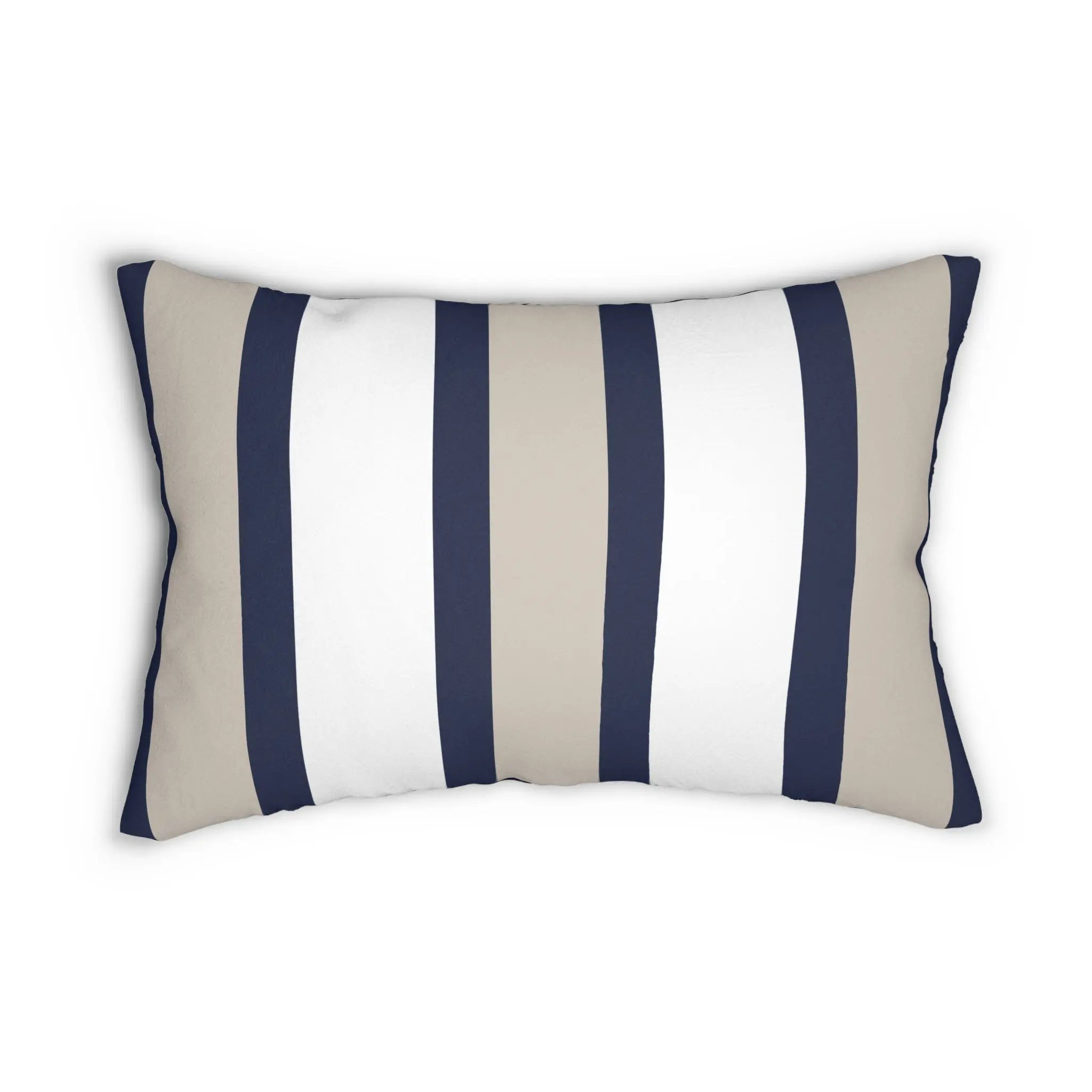 Harborline Stripe Lumbar Pillow Printify