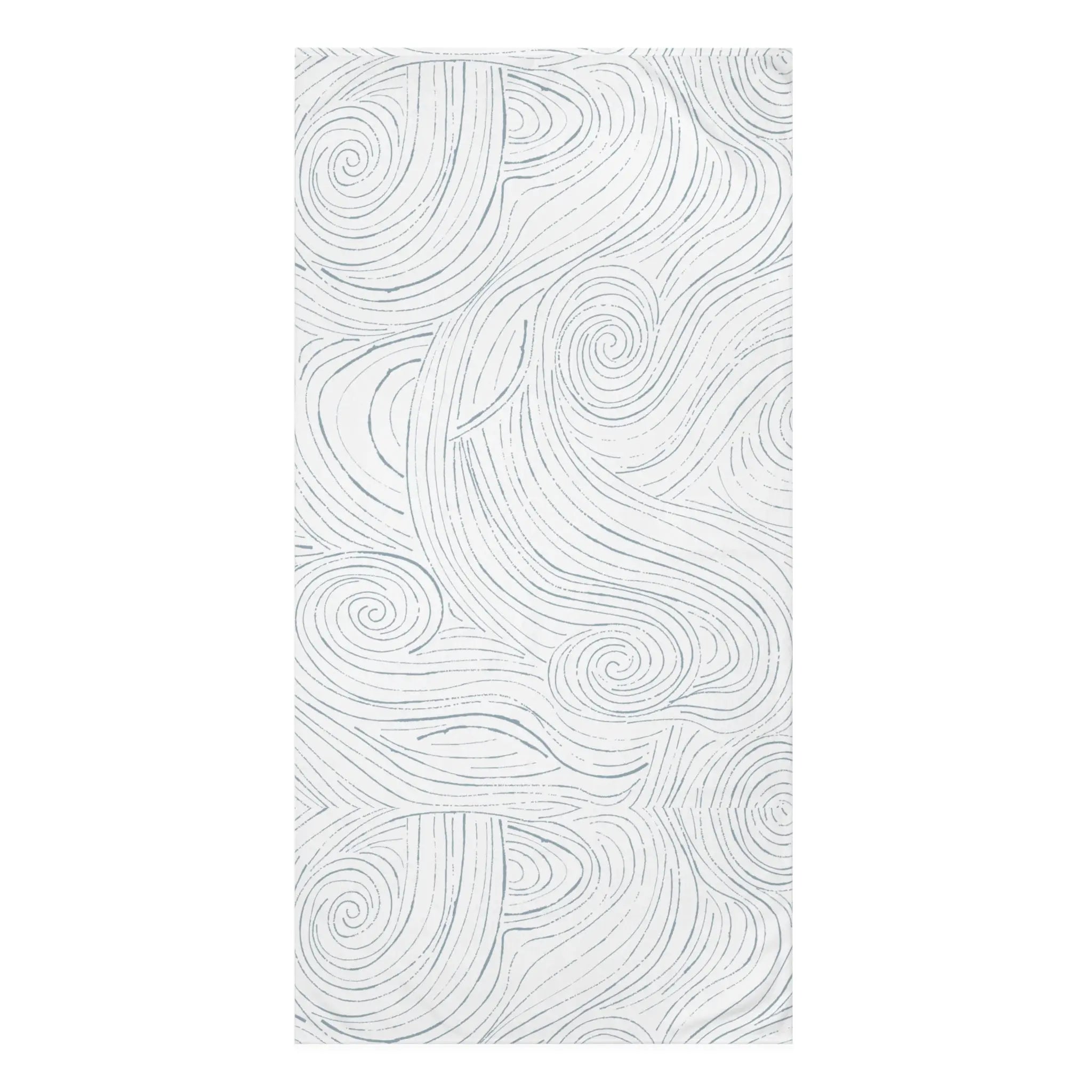 Abstract Coastal Bath towel Printify