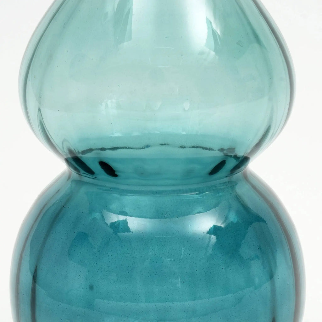 Coastal Handcrafted Decorative Opulent Bauble Glass Vase HouseOfZazla