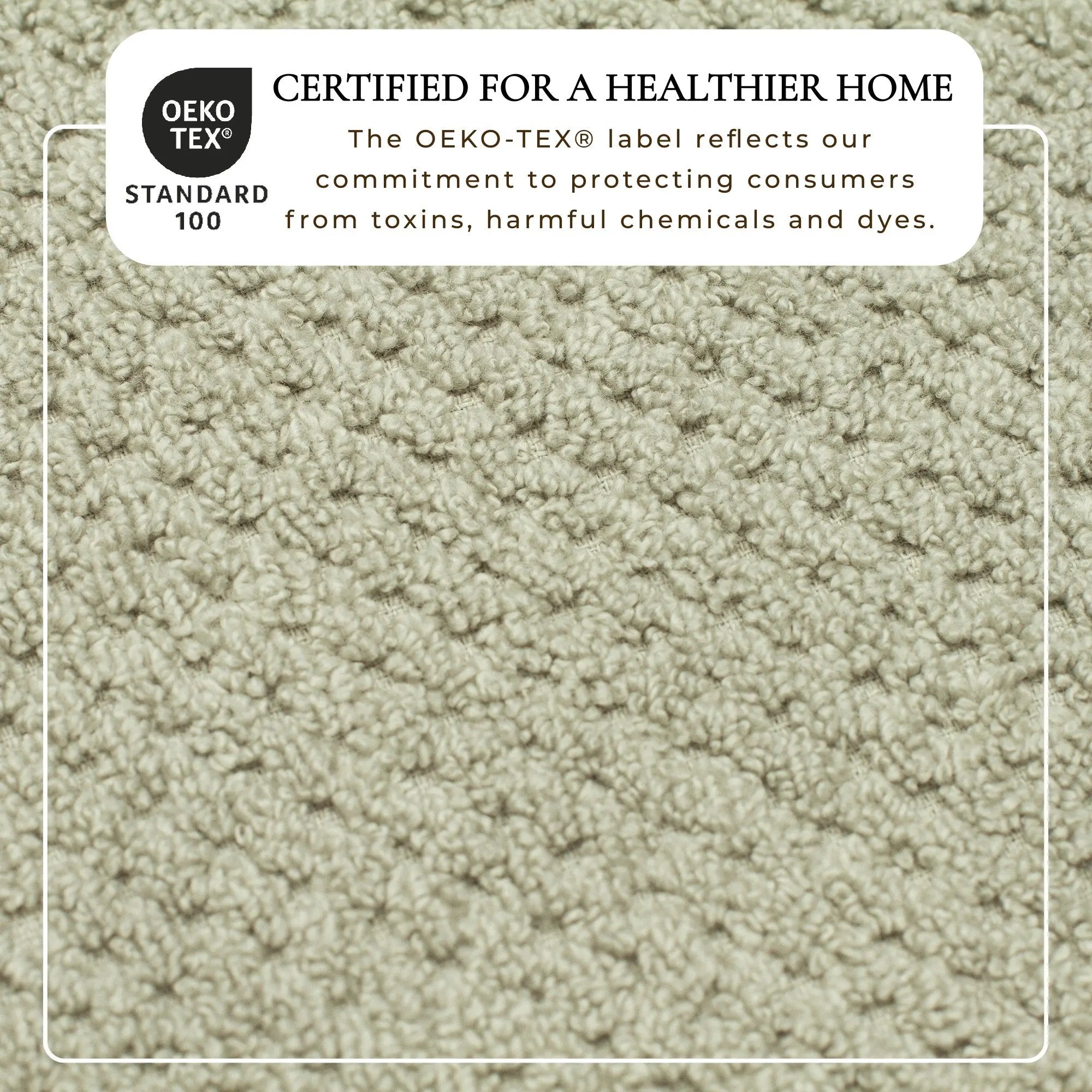 Bath towel set, beige, 100% cotton jacquard, close-up texture