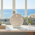 Sand Dollar Table Decor with Glass Base Loving Coastal Living