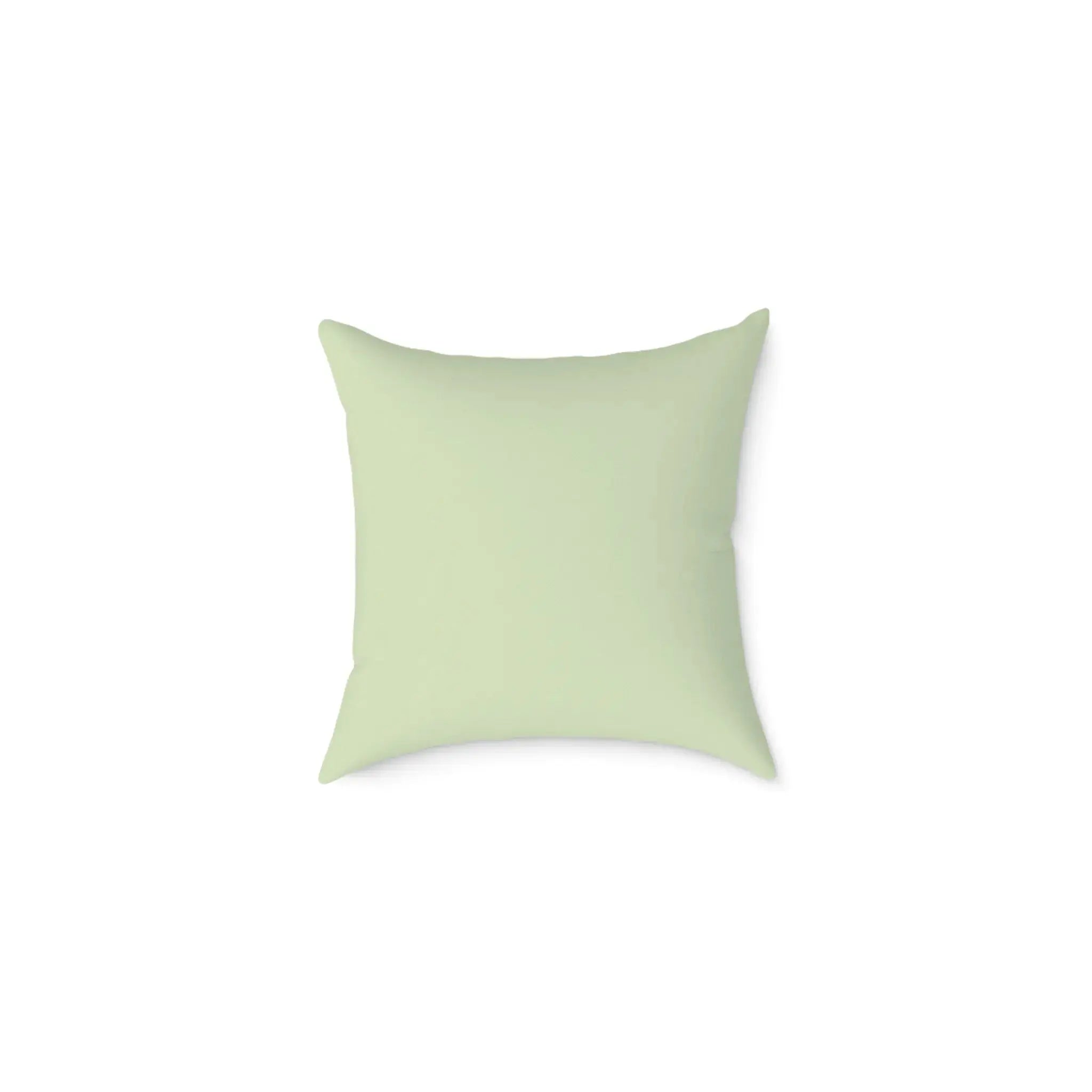 Watercolor botanical pillow designed for a calm, island-style atmosphere.