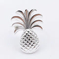 Tropical Pineapple Napkin Rings Set of 6 The Diamond Empire LLC