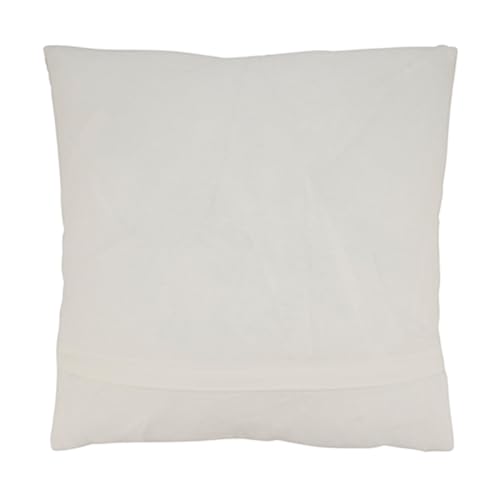 Coastal‑inspired cushion featuring sand and ivory stripes that add gentle depth to a light sofa.