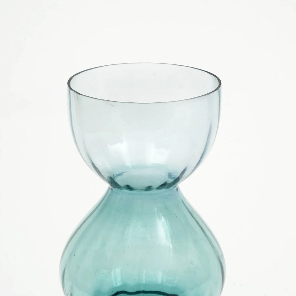 Coastal Handcrafted Decorative Opulent Bauble Glass Vase HouseOfZazla