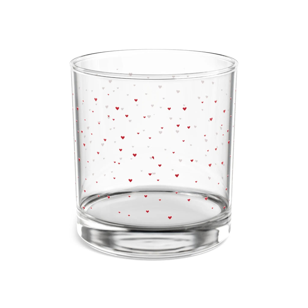 Confetti Heart Cocktail Glass Printify