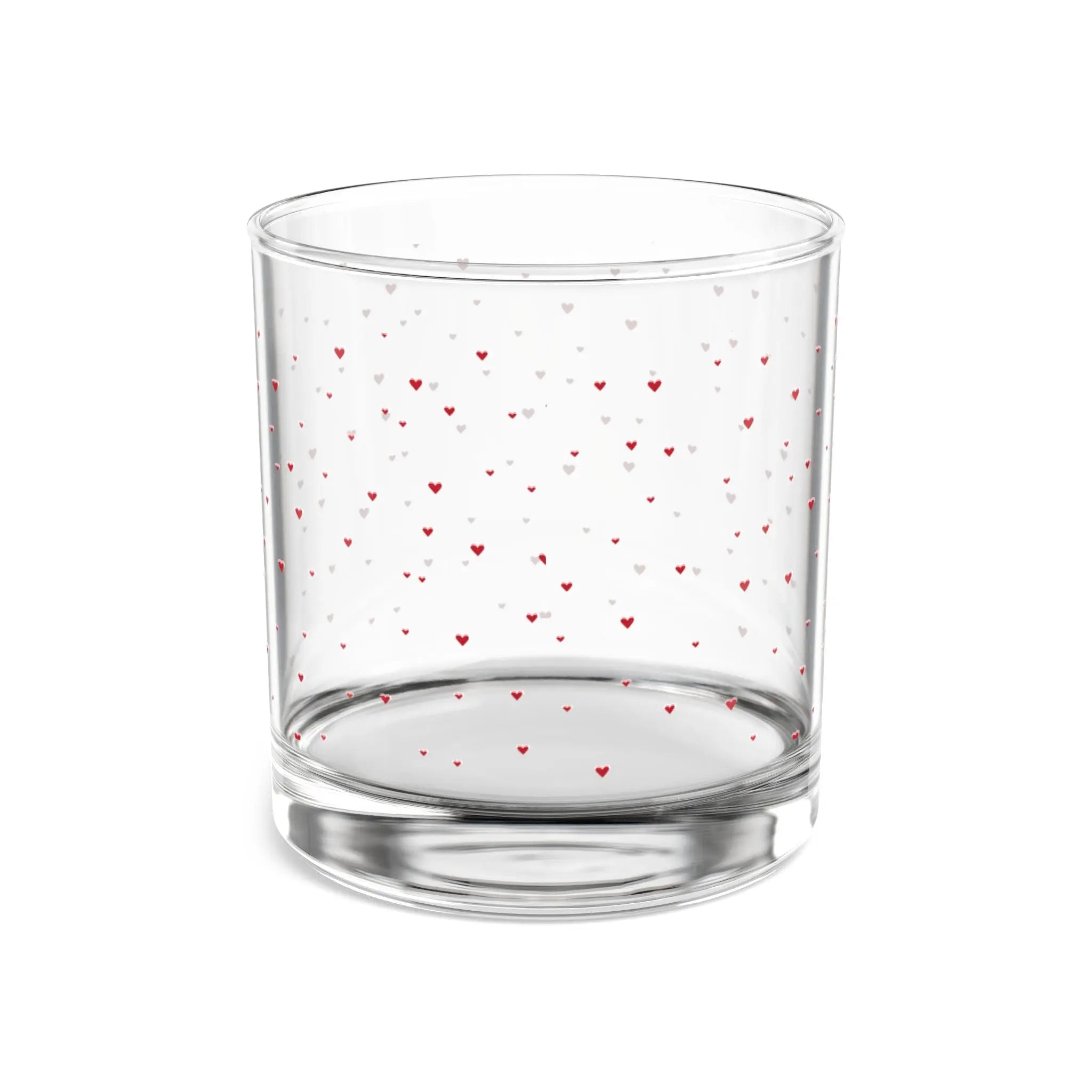Confetti Heart Cocktail Glass Printify