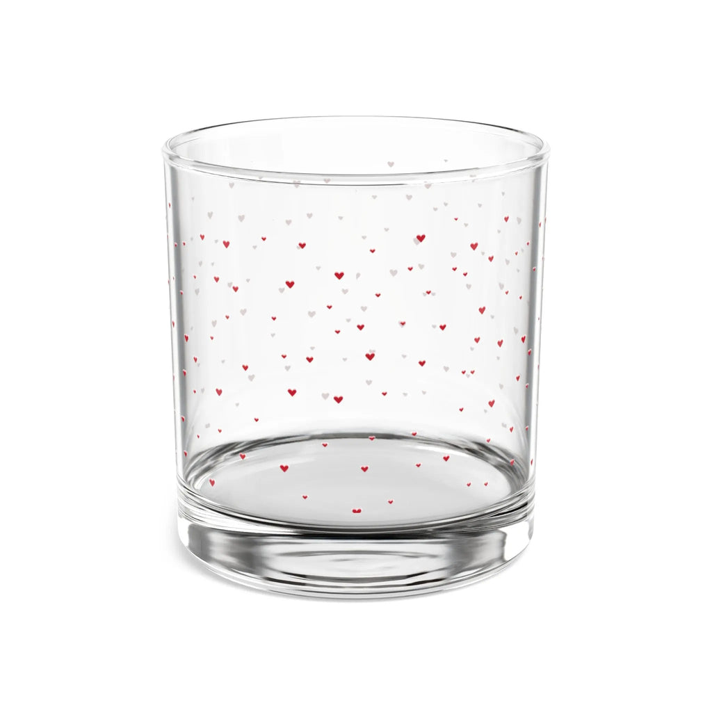 Confetti Heart Cocktail Glass Printify