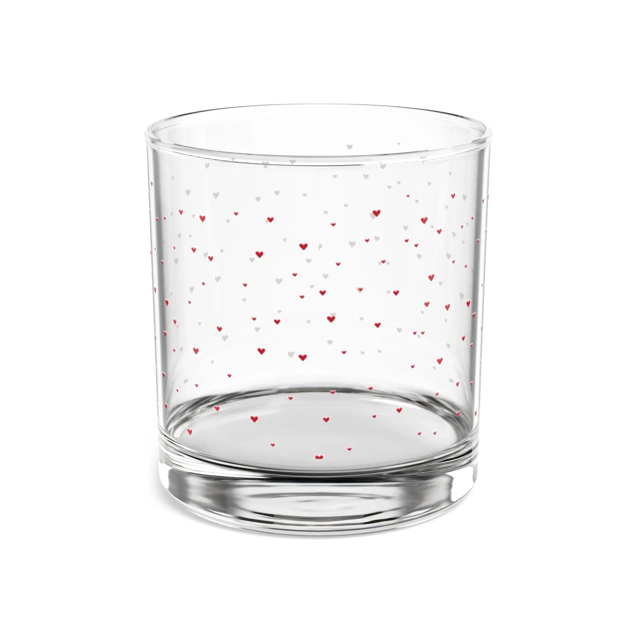 Confetti Heart Cocktail Glass Printify
