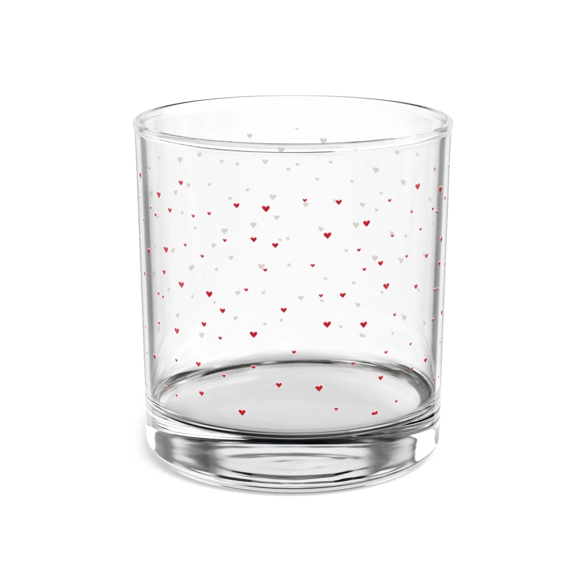 Confetti Heart Cocktail Glass Printify