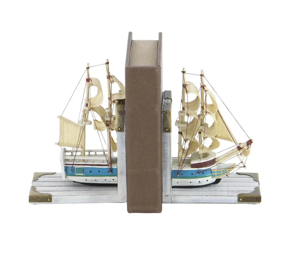Regatta Wooden Bookend Loving Coastal Living