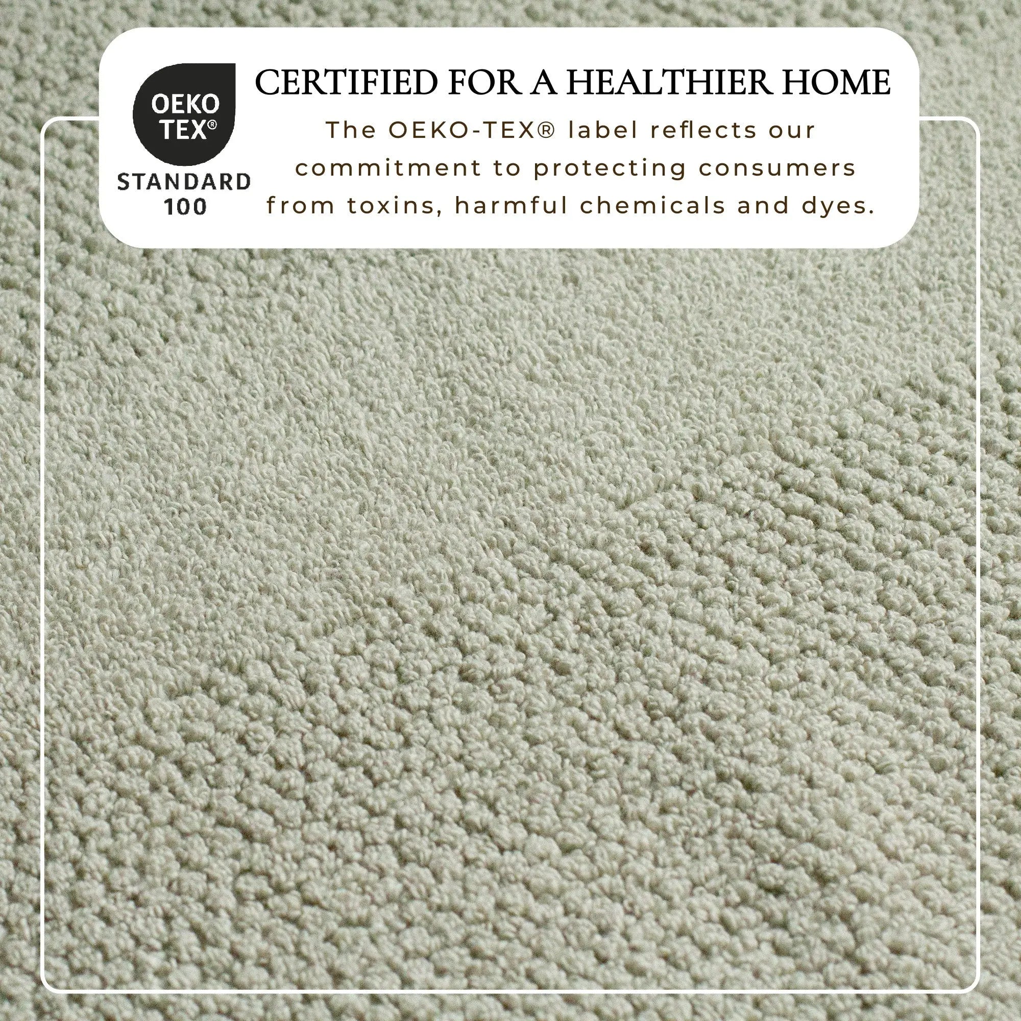 Marbella Collection bath towel set in soft beige, 100% cotton woven texture